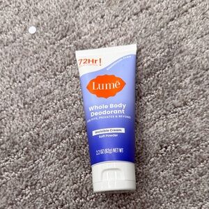 Lumē Whole Body Deodorant Invisible Cream - Soft Powder